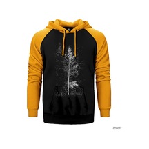 Forest Sarı Renk Reglan Kol Sweatshirt / Hoodie