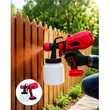 Şarjlı Boya Püskürtme Tabancası 21v 800 Ml