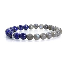 Labradorit - Lapis Lazuli Tasarım Bileklik 549845949 Çok Renkli