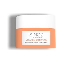 Sinoz Vitamin Cocktail Nemlendirici Yüz Kremi 50 Ml - 4 Adet Tarı