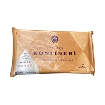 Elit Pastacı Fildişi / Beyaz Konfiseri 2.5 Kg Glutensiz