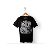 Death Metal Strike Music Band Baskılı Tişört Unisex T-shirt 001