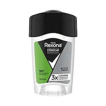 2 Adet Rexona Men Clinical Protection Crem Active Fresh 45 Ml