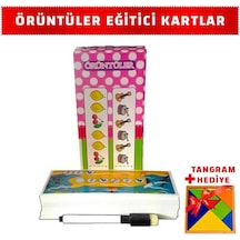 Örüntüler Eğitici Çocuk Oyun Kartları -Resim Kart Oyunu