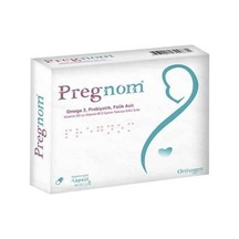 Pregnom Omega 3 Folic Asit 30 Kapsül Diğer