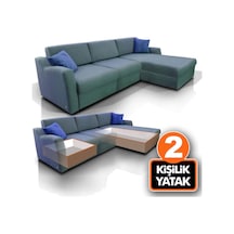 Seray Serios Şezlonlu Yataklı Köşe Takımı