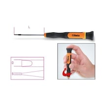 Düz Mikro Tornavida 1257lp 3,5 K 60221257lp350
