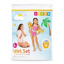 İntex Şeffaf Çocuk Kolluğu 3-6 Yaş Deniz Ve Havuz İçin Şişme Yüzme Kolluğu 27x15 Cm