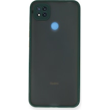 Xiaomi Redmi 9c Uyumlu Kılıf Montreal Silikon Kapak - Yeşil