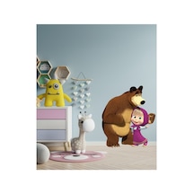 Maşa Ile Koca Ayı Çocuk Odası Duvar Sticker 40x50 Cm