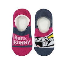 Bugs Bunny Kız Çocuk 2'li Babet Çorap Set 3-11 Yaş Fuşya G9A831436Y31 Fuşya
