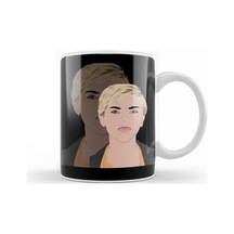 Scarlett Johansson Scarjo Kupa Bardak Porselen Karışık