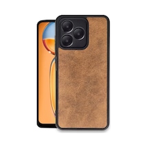 Newface Realme Note 50 4g Kılıf Aras Deri Kapak - Taba Resimdeki