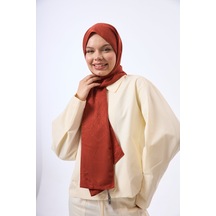 Mirsoy Scarf Velora Modern Desen Şal A.Kiremit