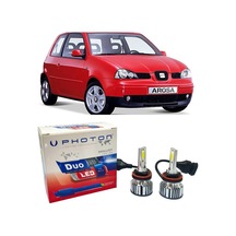 Seat Arosa Led Xenon Uzun Far Ampulü H3 Duo Yeni Seri Beyaz 2000-2005