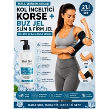 Ice Freeze Buz Jel 250 Ml Ve Termal Kol Korsesi 2'li Set Toparlayıcı Ve Sıkılaştırıcı Bakım Desteği