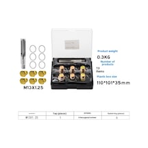 Geeksen M13x1.25 Motor Yağ Panosu Vida Kayması Tamiri Araçları - Vida Ve Dişli Tamir Aleti