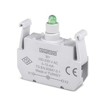 Emas By B Sinyal Yeşil Led'li Blok 100-230 V Ac
