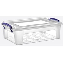 6 Lt. Clear Box Saklama Kabı-355 X 231 X 113-30154 Çok Renkli