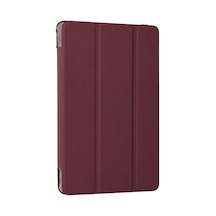 Samsung Galaxy X510 Tab S9 Fe 11 Kılıf Tablet Smart Kılıf - Mürdüm Tablet Kılıfı