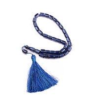 Burhan Sağlam Kesme Kesim 10x8 Mm Simli Katalin Tesbih Bs24174