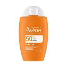 Ayrex Eau Thermale Avene Ultra Fluid Invisible Normal/karma Ciltler İçin Ultra Hafif Spf 50 Güneş Kremi 50 Ml