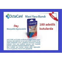 Octacare Manyetik Yara Bandı 100'lü Mavi