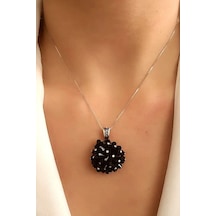 Swarovski Taşlı Tasarım Gümüş Kolye Swarovski Taşlı Tasarım Gümüş Kolye
