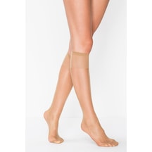 Penti 3 Adet. Bronz. Fit. 15 Den. Ince. Parlak. Burnu Dayanıklı, Lastikli Pantolon Çorabı. Renk No:38 Bronz 38