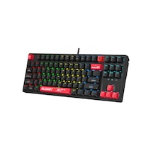 Bloody S87 Mekanik Kırmızı Switch RGB Anti-Ghosting Kablolu Klavye