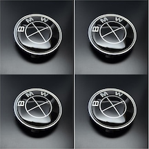 BMW SİYAH JANT GÖBEĞİ 68 mm TAKIM ( 4 ADET )