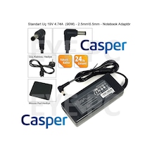 19 Volt Casper Laptop Şarj Adaptörü+Mose Pad+Tüm Modellere Uyumlu