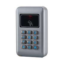 Powermaster Pm-24323 Kapı Metal Şifrematik Okuyucu Su Geçirmez Pin Prox Kartlı Geçiş Kontrol Sistemi