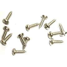 Klips, Menteşe, Ayak, Ysb Sac Vidası - 2,9x9,5mm Nikel, 1000 Adet 7-8