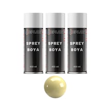 3 Adet Ral 1015 Fil Dişi Beji Sprey Boya 400 Ml.