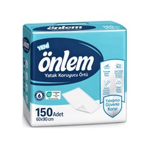 Önlem Yatak Koruyucu Örtü 60 90 Cm 150 Adet