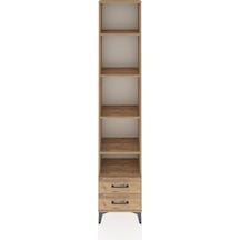 Arges Dolap 5 Raflı 2 Çekmeceli 44x30x221 Çam-çam Çam