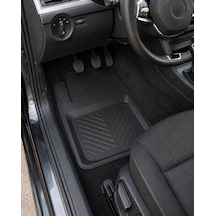 Toyota Corolla Sedan 1983 - 1993 Uyumlu Havuzlu Siyah 4d Vortex Oto Paspas