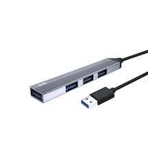 DM CHB056 USB 3.0 to 4 Portlu 3*USB 2.0 1 USB 3.0 Hub Çoklayıcı 15 CM