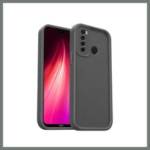 Bezos Redmi Note 8 Uyumlu Kılıf Viera Silikon - Gri Mmbz