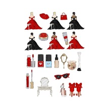Makyaj Malzemeleri Sticker Set 1