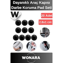 Premium Yüksek Kalite Dayanıklı Araç Kapısı Darbe Önleyici Çarpma Ve Aşınma Koruma Pad Seti 20 Adet