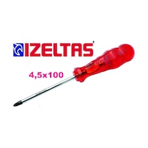 İzeltaş Tornavida Yıldız Uçlu Kraft Seri 45x100 MM