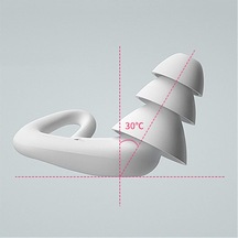 Ses Geçirmez Kulak Tıkacı, Sessiz Silikon Kulak Tıkacı, Gürültü Önleyici, Uyku, Gürültü Azaltma, Yetişkinler İçin Kulak Tıkacı