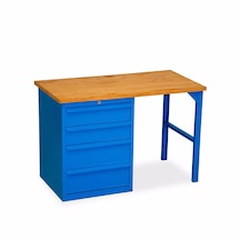 Star Çelik 4 Çekmeceli Çalışma Tezgahı-1250 Mm
