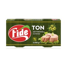 Fide Zeytinyağlı Ton Balığı 2x160 G - 4 Adet Tarı