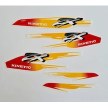 Honda Kinetic Arma Sticker Seti - Iki Farkli Renk Seçeneği Ile 503837876
