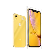 Apple Uyumlu   iPhone Xr Için Exquıs Ön Ve Arka Koruma 360 Full Kaplama Şeffaf (485578448)