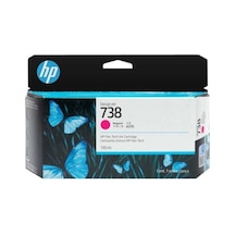 Hp 738 Magenta Kırmızı 130ml Plotter Kartuşu 498n6a Kdo