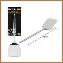 Bezos Krom Kaplama Metal Servis Spatula 27 Cm 22